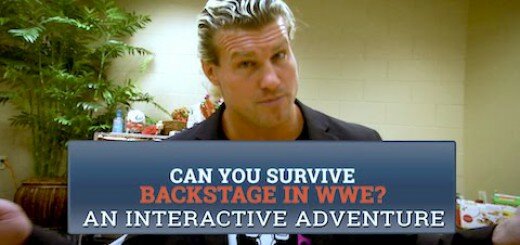 WWEバックステージ
