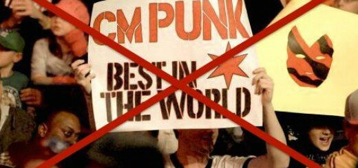 CMパンク サインボード禁止