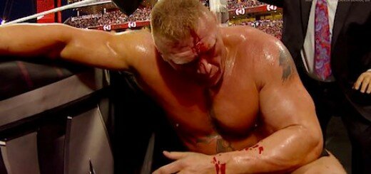 ブロック・レスナー 流血