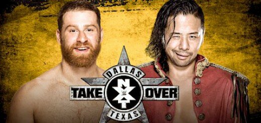 NXTテイクオーバー：ダラス 中邑真輔 サミ･ゼイン
